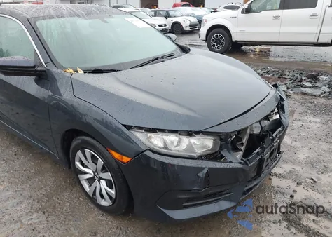 2017 Honda Civic Lx from USA, damaged, VIN 2HGFC2F57HH542429